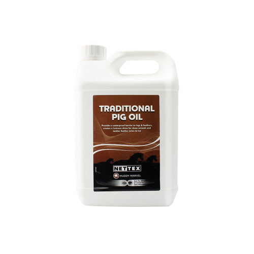 Nettex Equine Horse Traditional Pig Oil 2 Litre