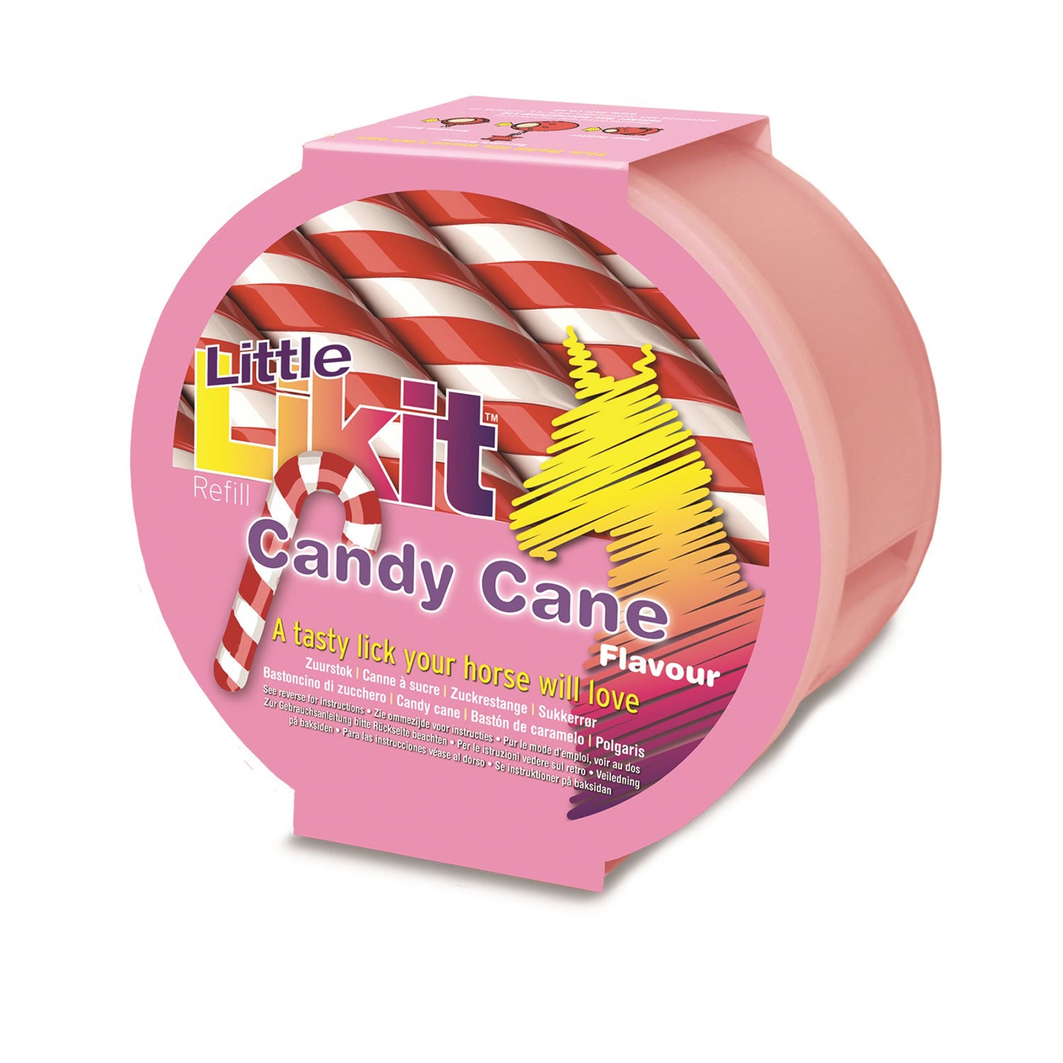 Little Likit Candy Cane Flavour Horse Treat 250g x 24 Pack 