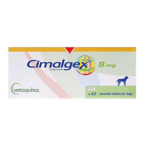 Vetoquinol Cimalgex Chewable Tablets For Dogs x 32