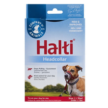 Load image into Gallery viewer, Company Of Animals Halti Dog Headcollar Red
