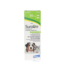 Load image into Gallery viewer, Surolan Ear Drops Cutaneous Suspension For Cats and Dogs
