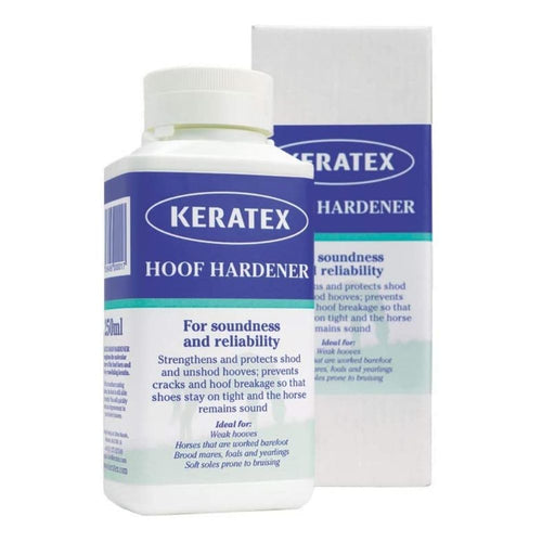 Keratex Hoof Hardener For Weak & Cracked Hooves in Horses 250ml