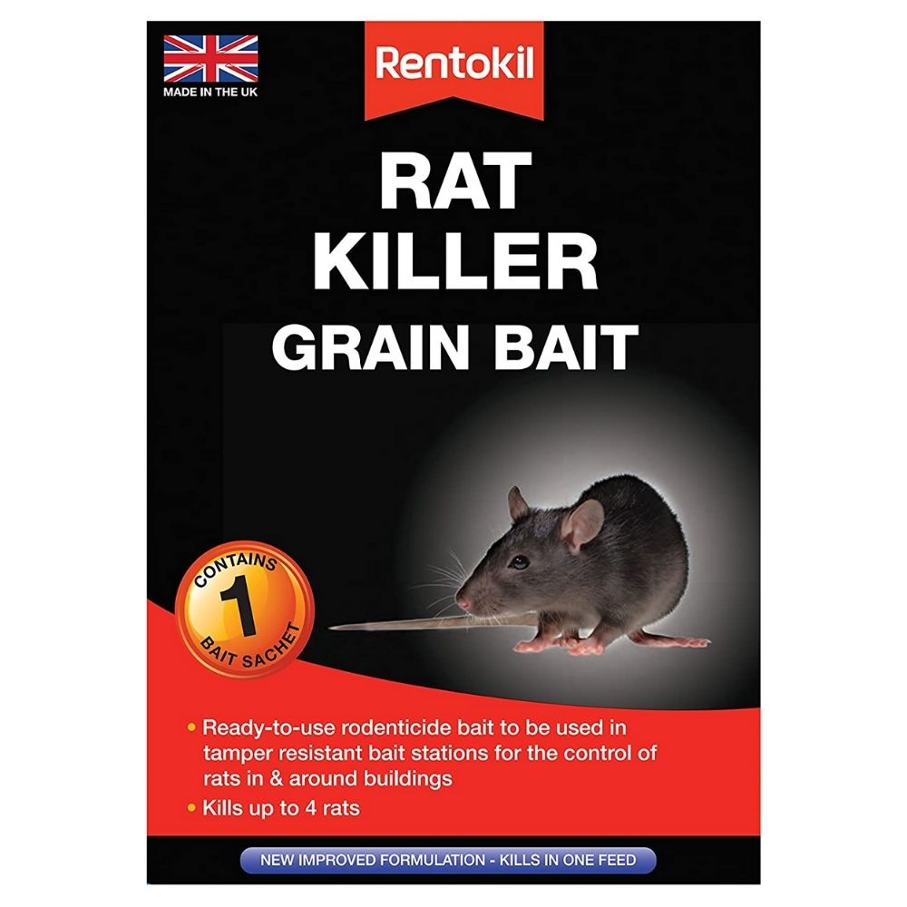 Rentokil Rat Killer Grain Bait Sachets