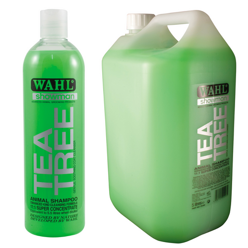 Wahl Tea Tree Showman Shampoo- Various Sizes