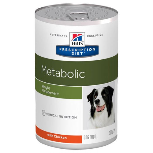Hill's Canine Metabolic Dog Food 370g x 24