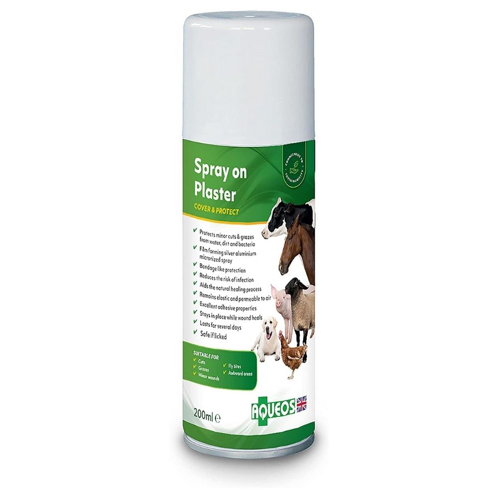 Aqueos Spray On Plaster For Pets - 200ml