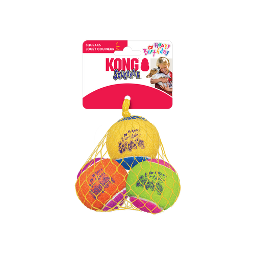 KONG SqueakAir Birthday Balls Medium
