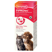 Load image into Gallery viewer, Beaphar Fiprotec Cutaneous Spray Pump 2.5mg/ml for Cats &amp; Small Dogs

