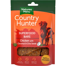 Load image into Gallery viewer, Country Hunter Superfood Bars Dog Treats Bars 100g x 7 Packs
