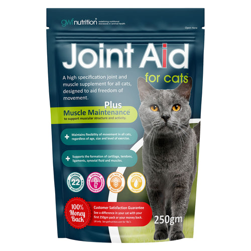 GWF Nutrition Joint Aid Supplement Support For Cats 250g