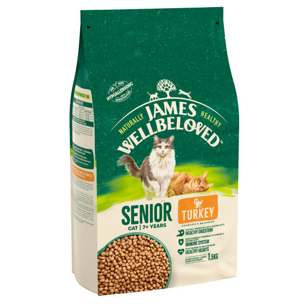 James Wellbeloved Senior Cat Food Turkey & Rice