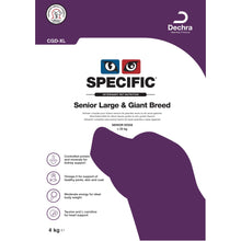 Load image into Gallery viewer, Dechra Specific CGD-XL Senior Large &amp; Giant Breed Dry Dog Food
