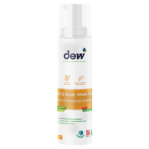Dew Hygiene Hand & Body Wash Foam Eco-Friendly Cleanser 250ml - All Fragrances
