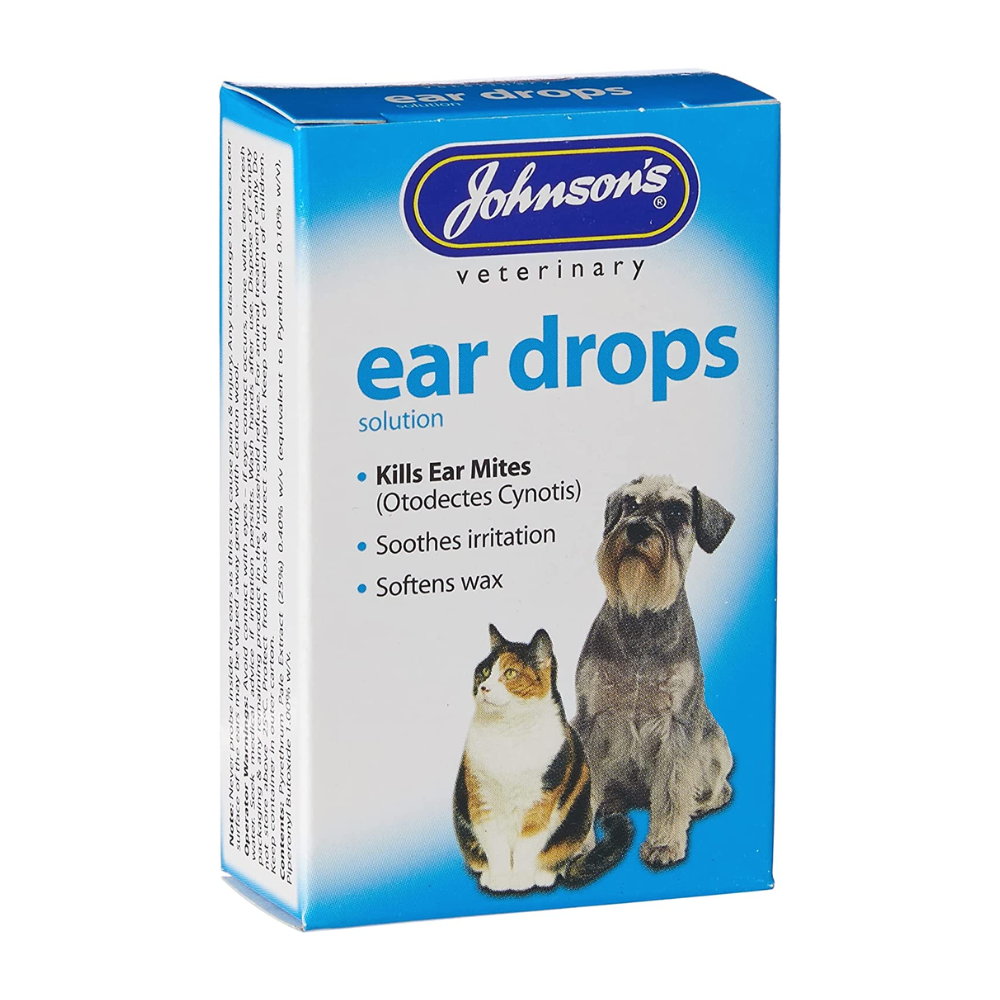 Johnsons Veterinary Products Ear Drops 15ml