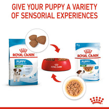 Load image into Gallery viewer, Royal Canin Nutritional Wet Dog Food For Mini Puppy - 12x85g
