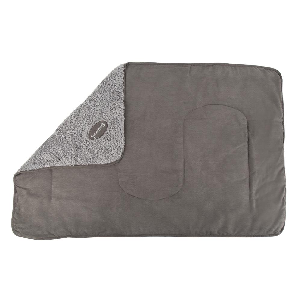 Scruffs Luxury Matching Cosy Blanket For Dog/Cat/Pet Beds Grey