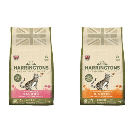 Harrington Cat Complete Formulated Dried Food 2kg - All Flavours