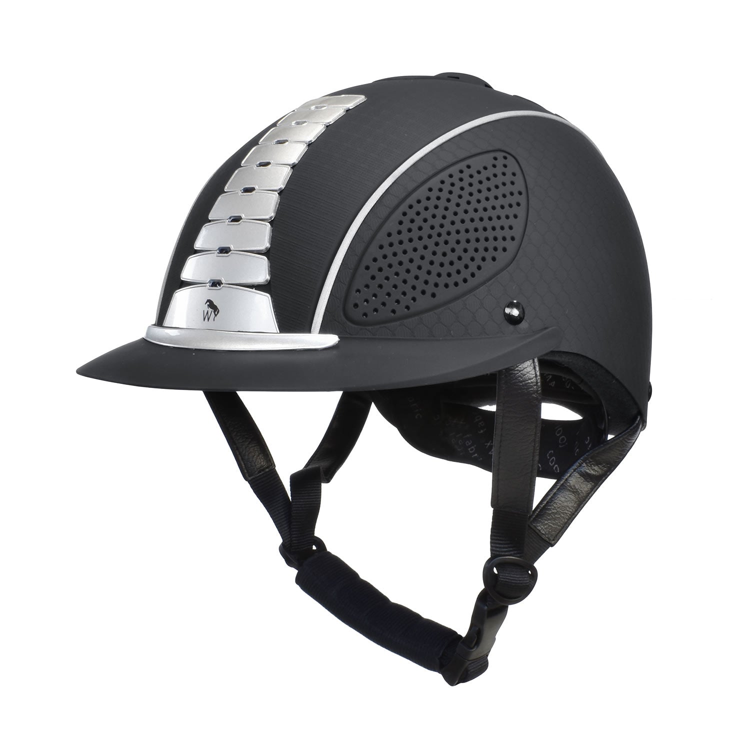 Whitaker Horizon Horse Equine Helmet Black Small (50-54cm)