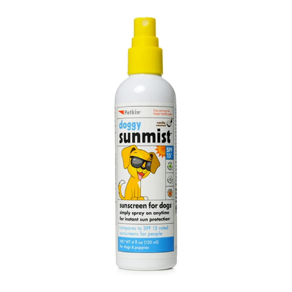 Petkin Pet Dog Sunscreen Sunmist Spray Spf15 120ml