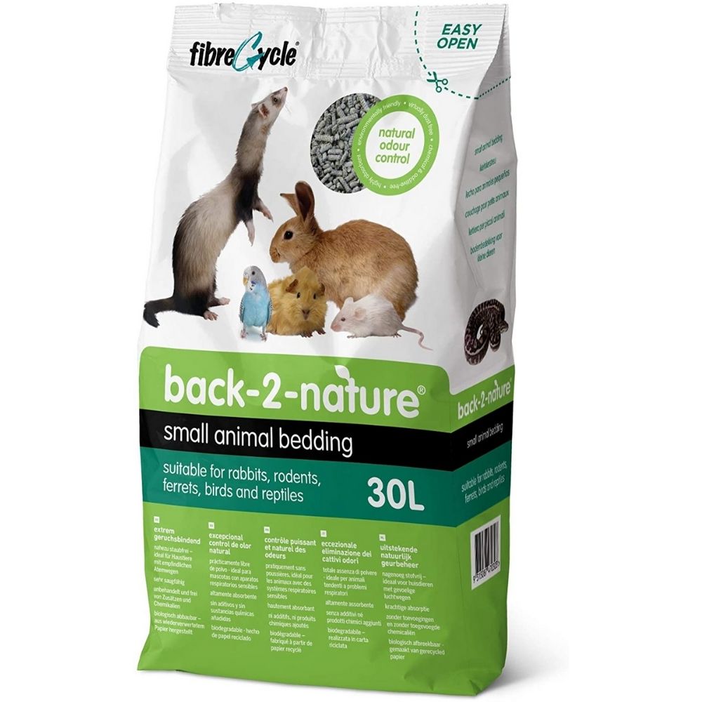 Back 2 Nature - Small Animal Bedding - 30 Litre