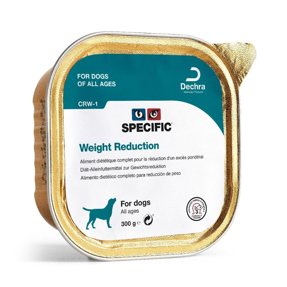 Dechra Specific CRW-1 Weight Reduction Wet Dog Food 6x300g