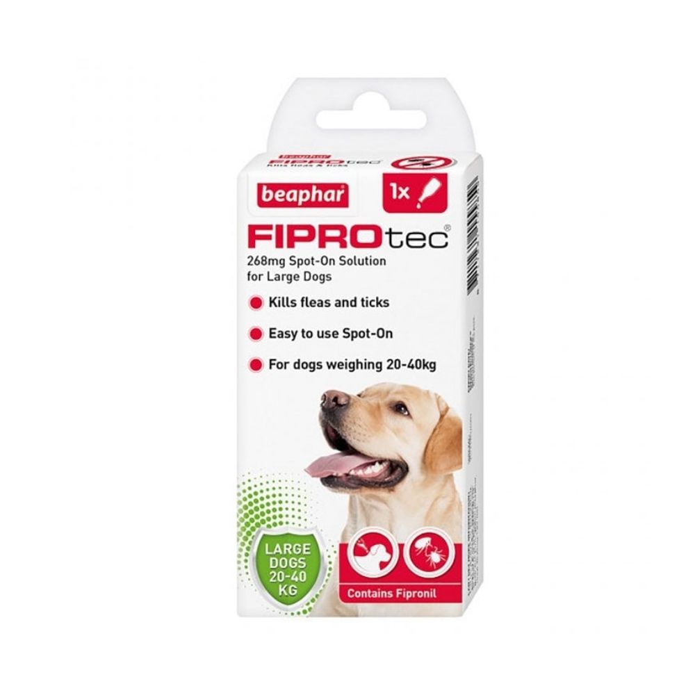 Beaphar FIPROtec Spot On - Large Dogs 1 Pack