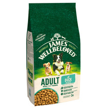 Load image into Gallery viewer, James Wellbeloved Duck &amp; Rice Adult Dog Food
