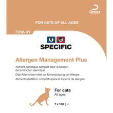 Load image into Gallery viewer, Dechra SPECIFIC FOW-HY Allergen Management Plus Wet Cat Food 7 x 100g
