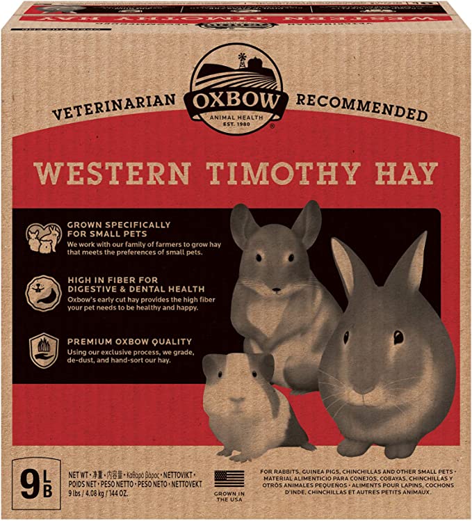 Oxbow Western Timothy Hay- Various Sizes 