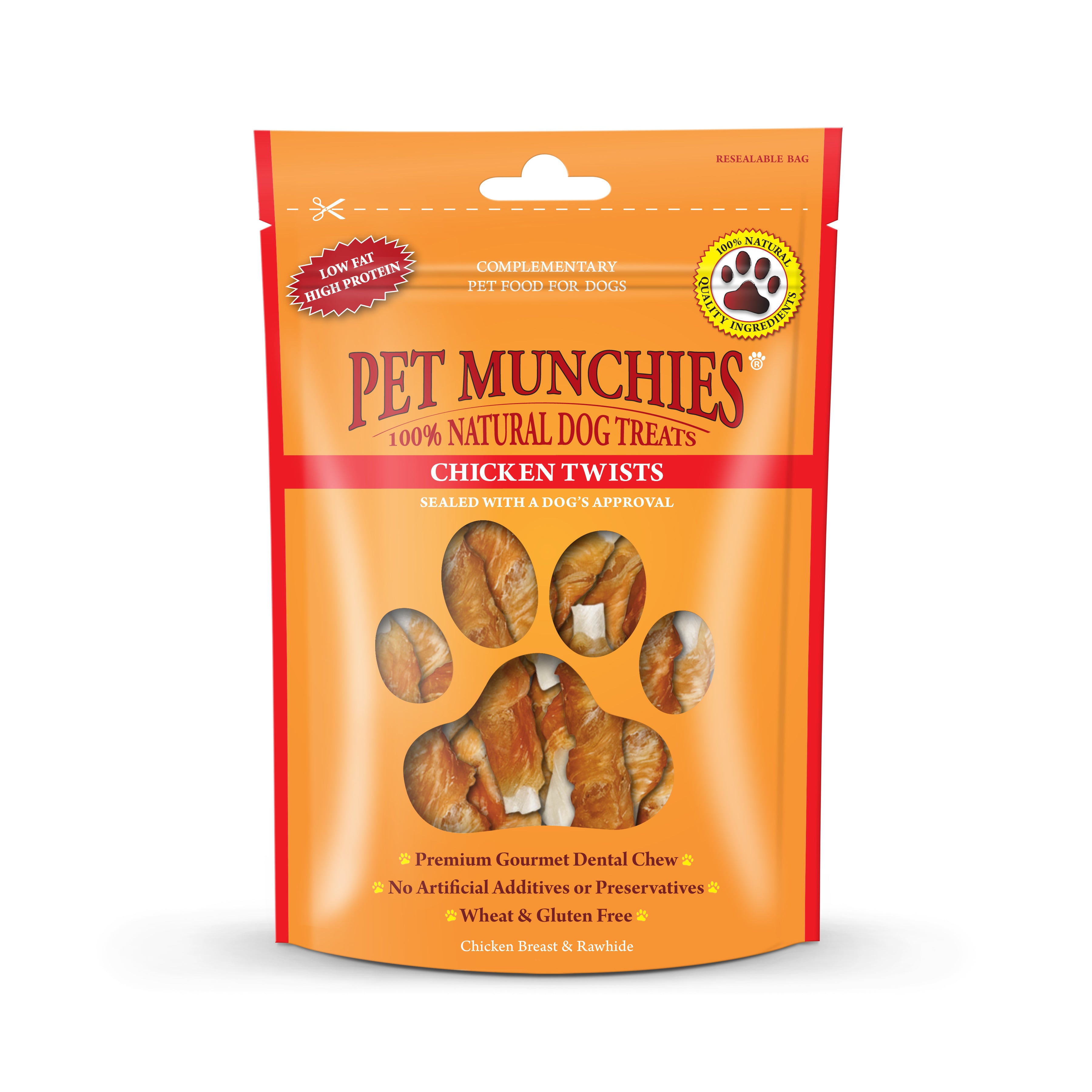 Pet Munchies Chicken Twists 80g