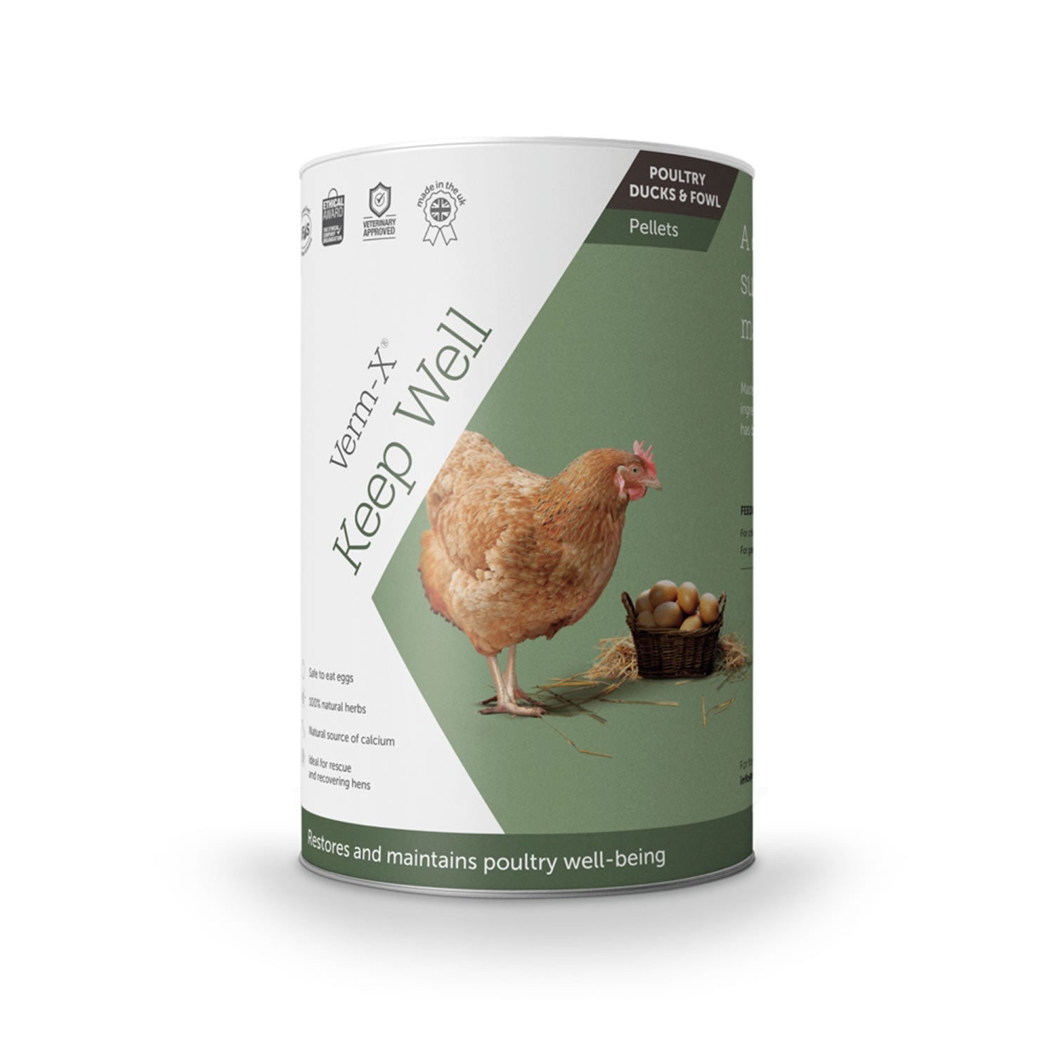 Verm-X Keep Well Natural Pelleted Poultry Tonic 250gm