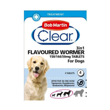 Load image into Gallery viewer, Bob Martin 3In1 Flavoured Wormer Tablets - All Sizes
