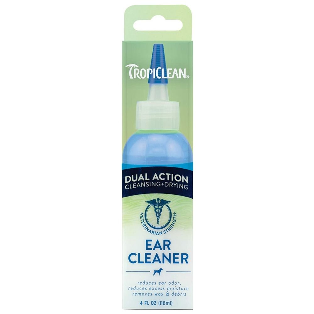 Dual Action Ear Cleaner Cleansing & Drying Pets
