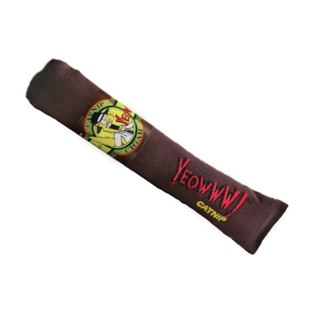Yeowww 7" Cotton Cigar Filled With 100% Organic American Catnip