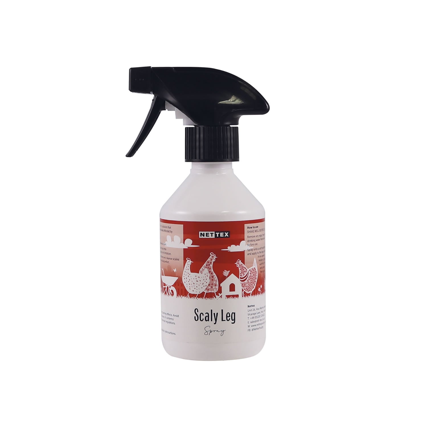 Nettex Scaly Leg Spray- Various Sizings