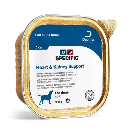 Dechra SPECIFIC™ CKW Heart & Kidney Support Wet Dog Food 6x300g