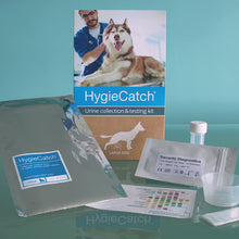 Load image into Gallery viewer, HygieCatch - Urine Sample Collection &amp; Testing Kit - Monitor Your Dog&#39;s Health

