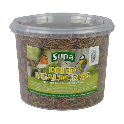 Supa Dried Mealworms 3L