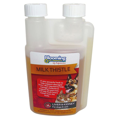 Equimins Blooming Pet Milk Thistle Liquid For Liver And Digestion- 250ml 