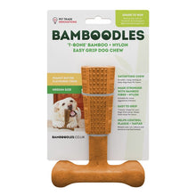 Load image into Gallery viewer, Bamboodles T-Bone Chew Toy for Dogs - All Sizes &amp; Flavours
