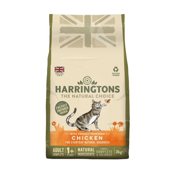 Harrington Cat Complete Formulated Dried Food 2kg - All Flavours