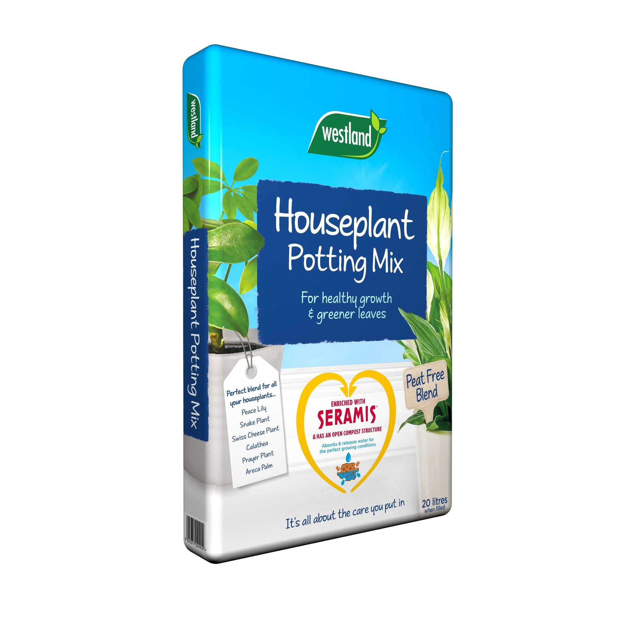 westland houseplant potting mix Westland Indoor Houseplant Potting Peat Free Mix 20L | Direct4Pet