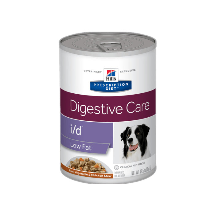 Hill's Prescription Diet Canine i/d Low Fat Stew Dog Food 12 x 354g
