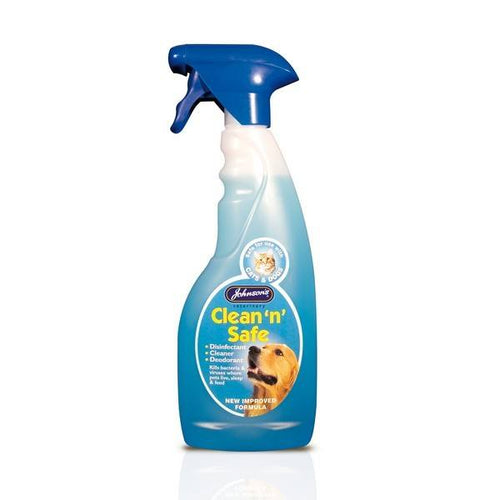 Johnson's Clean 'N' Safe Dog & Cat Disinfectant Spray 500ml