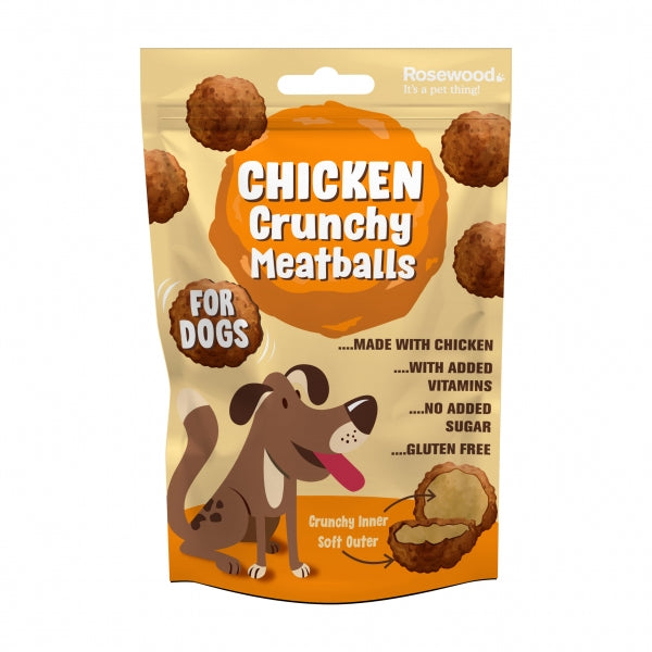 Rosewood Crunchy Meatballs Treats for Dogs 140g