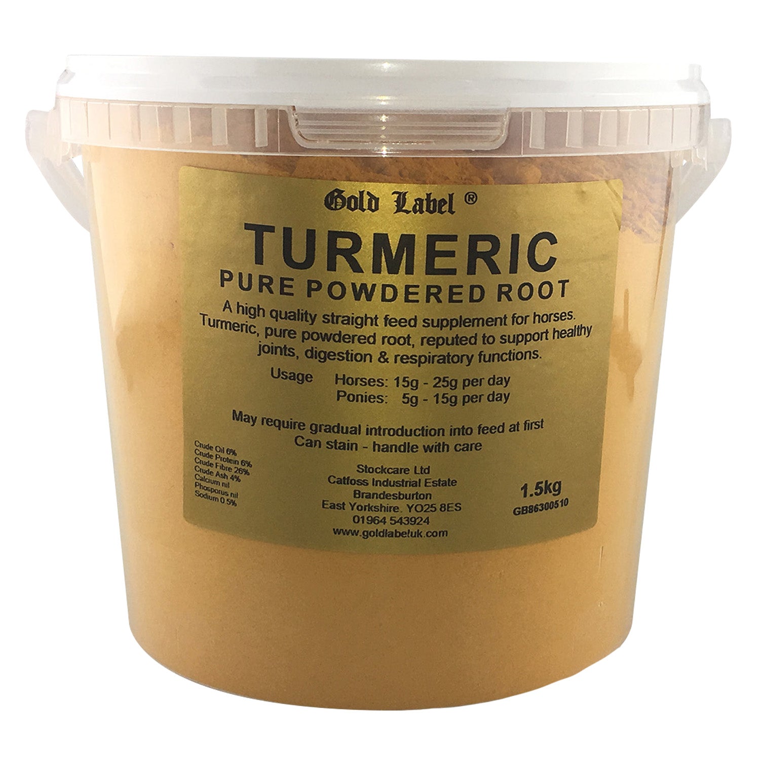 Gold Label Tumeric Powder- 1.5kg
