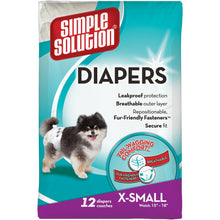 Load image into Gallery viewer, Simple Solution Disposable Dog Diapers - All Sizes
