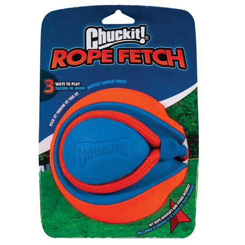 Chuckit! Rope Fetch Dog Tug Toy Durable Dog Ball On Rope Fetch Toy