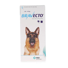 Load image into Gallery viewer, Bravecto (Fluralaner) Chewable Flea And Tick Tablet For Dogs

