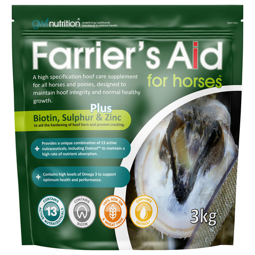 GWF Nutrition Farriers Aid Supplement Support For Horses 3kg